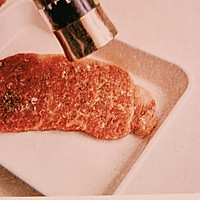 牛肉の和風ステーキ的做法图解1