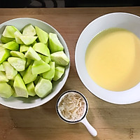 #植物蛋 美味尝鲜记#虾皮鸡蛋丝瓜的做法图解2