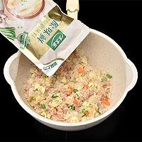 #米面主食 鲍汁蚝油炒饭的做法图解7