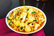 花菜炒肉的做法