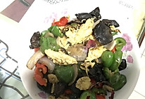 低脂洋葱炒青椒蛋的做法