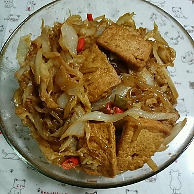 酸菜粉丝烧豆腐