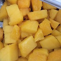 椰汁牛奶芒果西米露的做法图解1