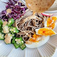 #刘畊宏女孩减脂饮食#荞麦减脂面的做法图解6