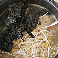 鲜虾豆芽紫菜汤的做法图解7