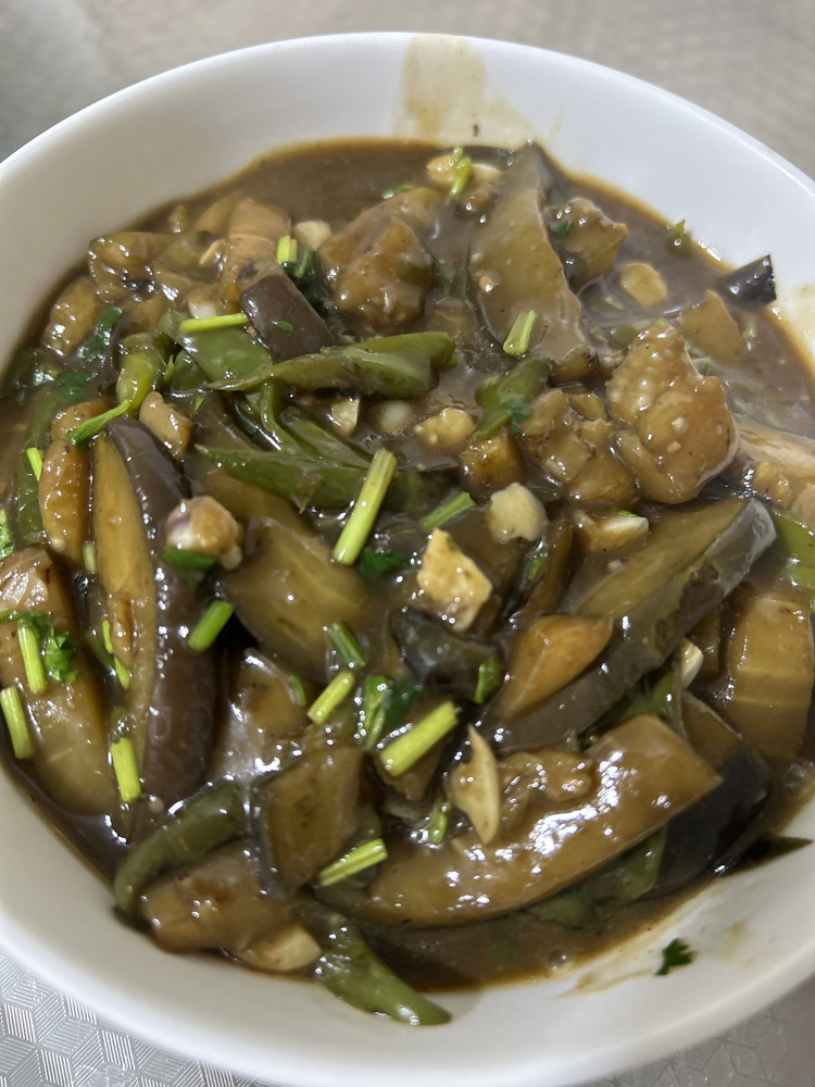 茄子尖椒卤的做法