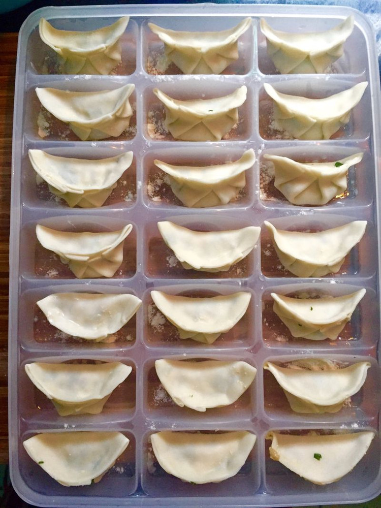 鲜肉豆腐饺子的做法