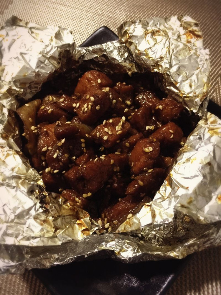 锡纸滋味肉的做法