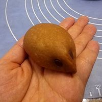 可可乳酪香蕉小刺猬——烤立方的做法图解10
