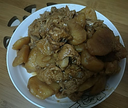 腐竹土豆炖猪肉的做法