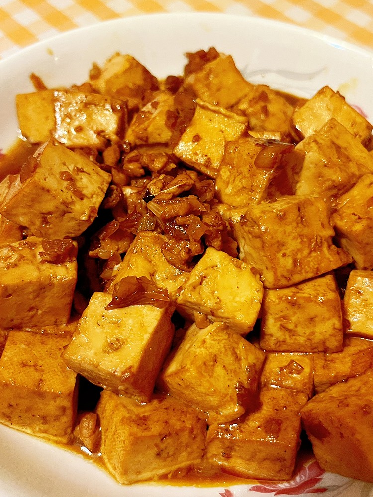 肉末豆腐-家常做法简单易学的做法