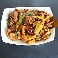 干锅杂蔬鸡“父亲节，给老爸做道菜”的做法图解15