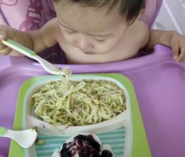 宝宝辅食蓝莓山药的做法