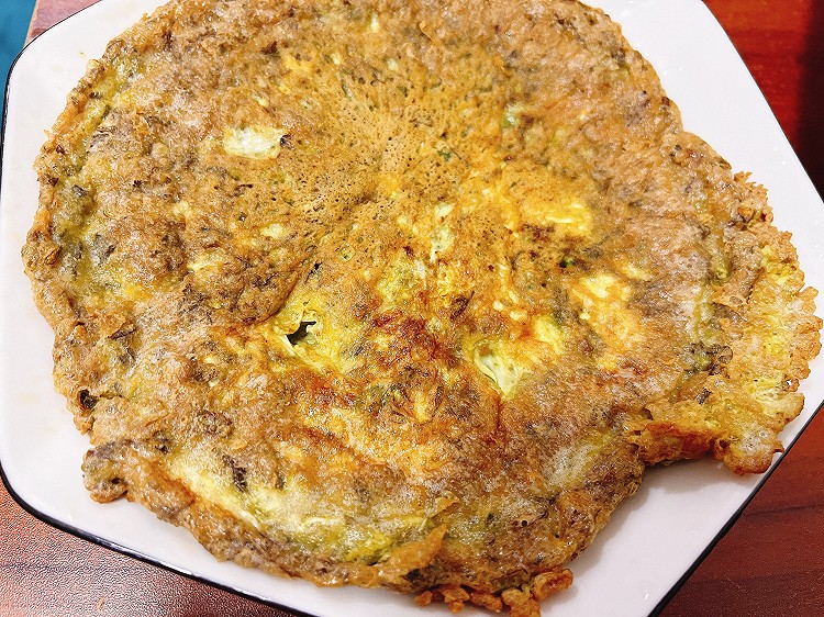 香椿煎蛋饼的做法