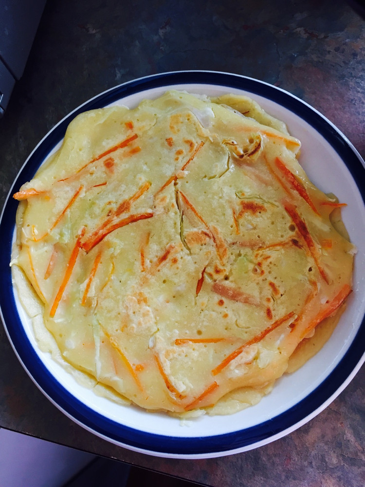 蔬菜饼【加鸡蛋】的做法