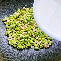 超级下饭的番茄肉末炒毛豆的做法图解6
