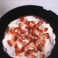 红丝绒草莓裸蛋糕（6寸）的做法图解9
