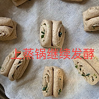 玉米面黑麦花卷≈煎≈蒸的做法图解18