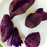 紫薯南瓜包子的做法图解2