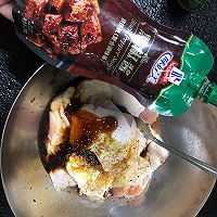 复刻0油板烧鸡腿扒的做法图解5