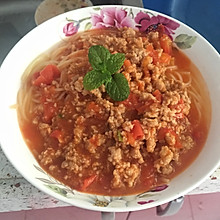 超级简单但超级好吃的肉酱意粉