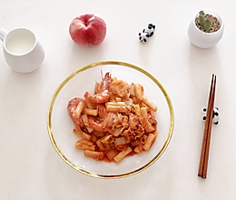 #硬核菜谱制作人#韩式海鲜辣炒年糕的做法