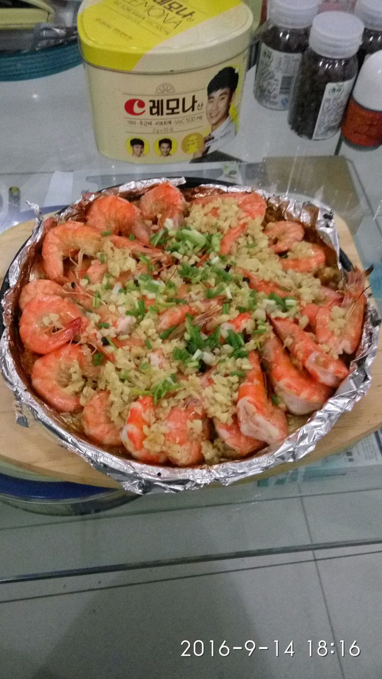 铁板大虾的做法