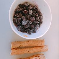 蓝莓山药的做法图解1