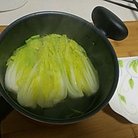 浇汁娃娃菜的做法图解2