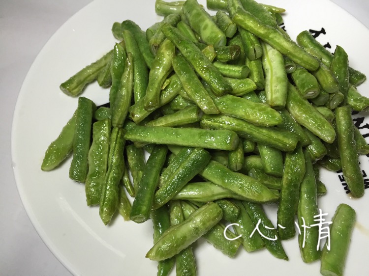 干煸肉末芸豆四季豆～餐桌上的饭扫光的做法图解4