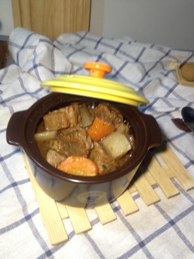 牛肉炖萝卜的做法图解11