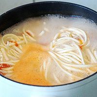#下饭红烧菜#荷包蛋热汤面的做法图解6