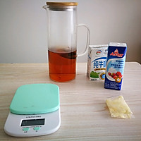 #安佳儿童创意料理#安佳奶盖茶的做法图解1