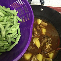 扁豆土豆焖排骨的做法图解8