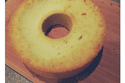 软绵绵的戚风抹茶蛋糕~