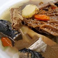 乌鸡羊肚菌煲汤的做法图解10