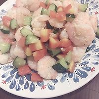 三色虾仁的做法图解4