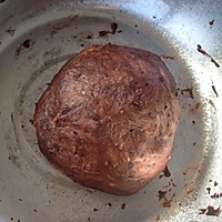 #东菱魔力果趣面包机之_黑の白巧克力豆吐司的做法图解13