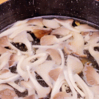 秀珍菇猪肝汤的做法图解5