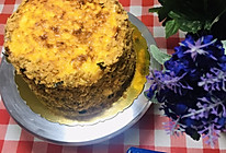 #安佳食力召集，力挺新一年#芋泥金沙爆浆蛋糕的做法
