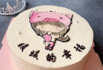纯脂手绘蛋糕的做法