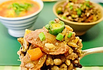 什蔬腊肠焖饭的做法