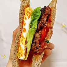太好吃了吧‼️简直是减肥福音‼️自制超低卡美味三明治