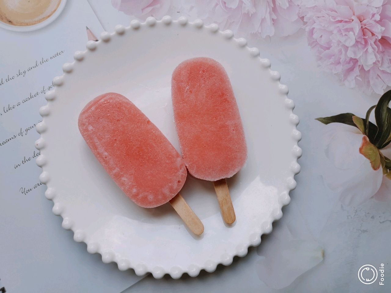 蜜桃冰棍 （无蛋奶无麸质配方） Peach Popsicles | 安疗网