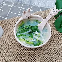 kiddyfresh鹿优鲜-贝柱翡翠羹的做法图解11