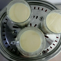 牛奶杯子布丁—免烤的做法图解4