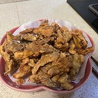 炸平菇的做法图解19