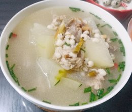 #我心中的冬日限定#煲一锅排骨冬瓜薏米汤的做法