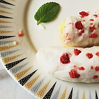 脆皮草莓香蕉雪糕#膳魔师夏日魔法甜品#的做法图解6