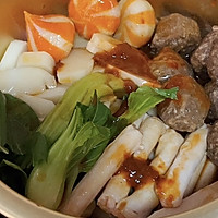 #暖冬酱在手，嗨吃部队锅#韩式年糕火锅的做法图解7